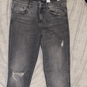 Distress zara jeans